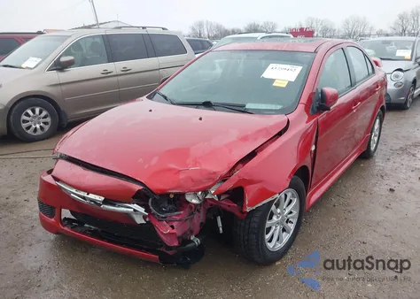 2011 Mitsubishi Lancer Es from USA, damaged, VIN JA32U2FU7BU005497